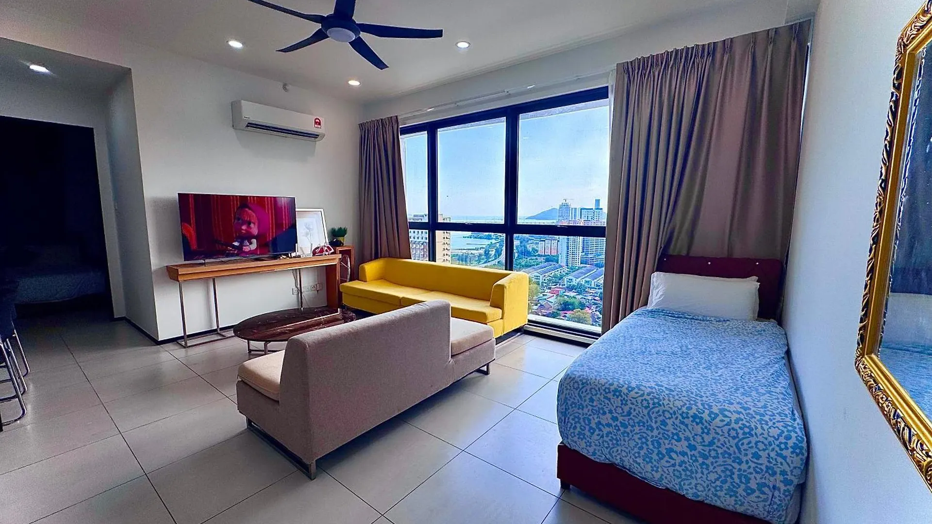 Appartement Comfortable 2Br 5 Queen Beds, Netflix & Free Parking Jelutong